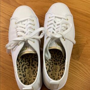 Keds White Classic Sneakers with Minimalist Design